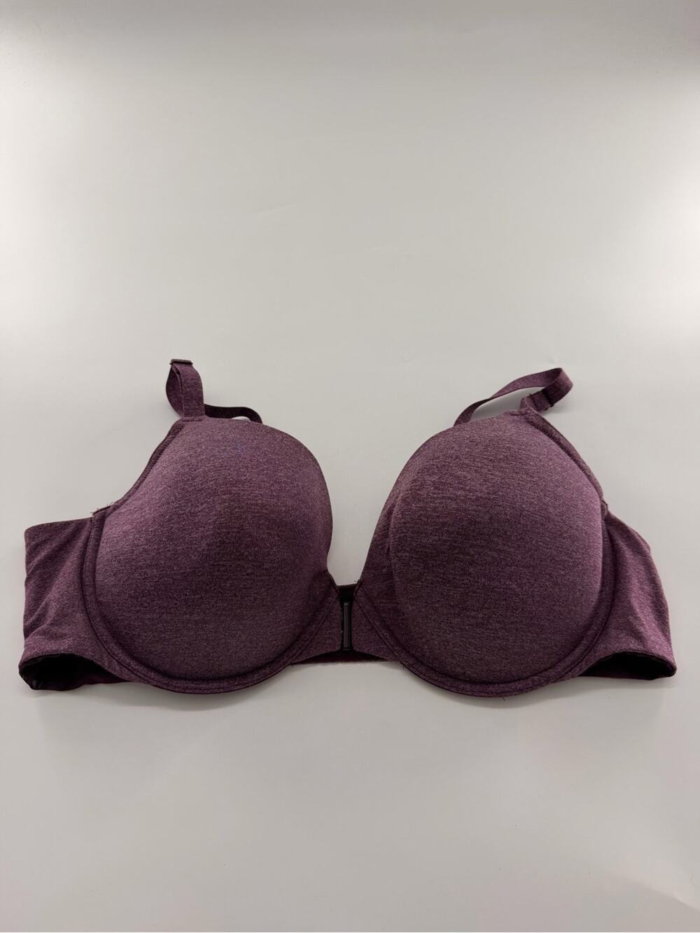 Torrid Perfect T Shirt Front Close Bra Purple Plus Size 44C Women’s